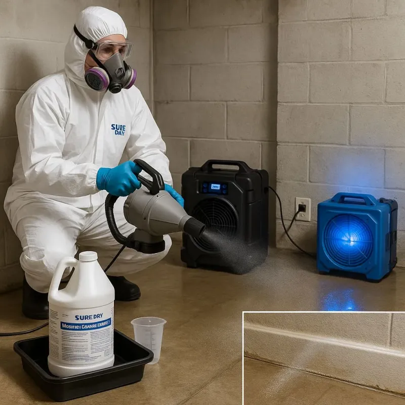 Sanitization and Odor Removal process in Newton, IA